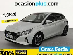 Plateado Usado 2021 Hyundai i20 Utilitario | 13.628 € (Precio justo)