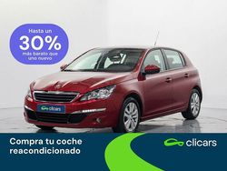 Rojo Usado 2015 Peugeot 308 Active Berlina | 7990 € (Precio justo)