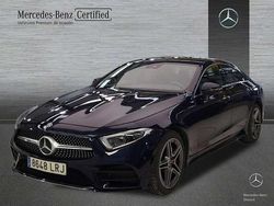 Azul cavansita Usado 2021 Mercedes CLS220 AMG line Berlina | 44.900 €
