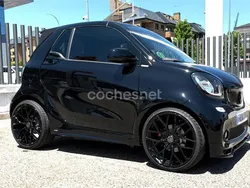 Negro Usado 2017 Smart ForTwo Cabrio Brabus Xclusive Descapotable | 28.000 €