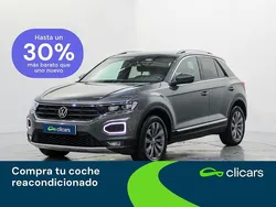 Gris / plata Usado 2021 VW T-Roc Sport SUV | 22.990 € (Precio justo)