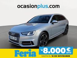 Gris plata Usado 2017 Audi A4 S-Line Familiar | 18.500 € (Precio justo)