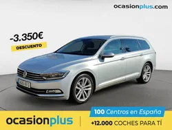 Gris Usado 2017 VW Passat Sport Familiar | 20.900 € (Precio justo)