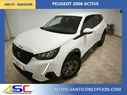 Blanco Usado 2021 Peugeot 2008 Active SUV | 13.780 € (Precio justo)