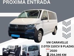 Blanco Usado 2020 VW Caravelle Monovolumen | 23.600 € (Precio justo)