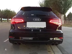 Negro Usado 2017 Audi A3 Sportback Berlina | 30.300 € (Buen precio)