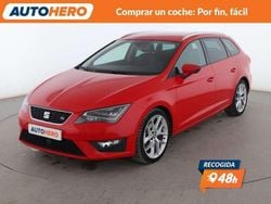 Rojo Usado 2014 Seat Leon FR Familiar | 12.999 € (Precio justo)