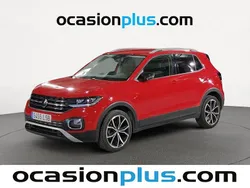 Rojo Usado 2021 VW T-Cross Sportline SUV | 19.264 € (Buen precio)