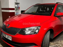 Rojo Usado 2015 Skoda Fabia Style Familiar | 7900 € (Precio justo)