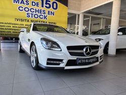 Blanco Usado 2012 Mercedes SLK250 Descapotable | 27.500 €