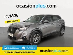Gris Usado 2021 Peugeot 2008 Active SUV | 12.990 € (Precio justo)