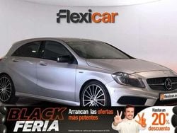 Gris Usado 2015 Mercedes A250 AMG line Berlina | 17.990 € (Precio justo)