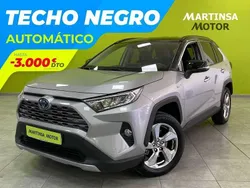 Gris Usado 2021 Toyota RAV4 Hybrid Advance SUV | 33.800 € (Precio justo)