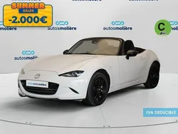 Blanco Usado 2024 Mazda MX5 Prime-Line Descapotable | 29.890 € (Precio justo)