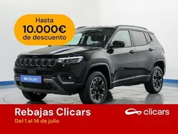 Negro Usado 2023 Jeep Compass Trailhawk SUV | 25.990 € (Precio justo)