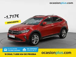 Rojo Usado 2022 VW Taigo Life SUV | 18.890 € (Precio justo)