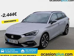 Gris plata Usado 2021 Seat Leon ST FR Familiar | 19.000 € (Precio justo)