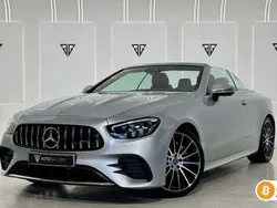Gris Usado 2021 Mercedes E220 Descapotable | 49.500 € (Un poco caro)