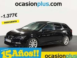 Negro Usado 2018 Seat Leon ST FR Familiar | 13.773 € (Buen precio)