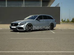 Gris / plata Usado 2018 Mercedes C200 Familiar | 25.900 € (Caro)
