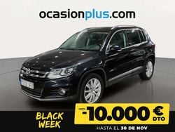 Negro Usado 2015 VW Tiguan Sportline SUV | 14.150 € (Precio justo)