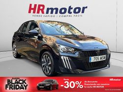 Negro Usado 2024 Peugeot 208 Active Utilitario | 15.420 € (Precio justo)