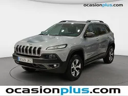 Gris Usado 2015 Jeep Cherokee Trailhawk SUV | 19.490 € (Precio justo)