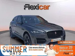 Gris Usado 2018 Jaguar F-Pace R-Sport SUV | 19.190 € (Precio justo)