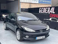 Negro Usado 2002 Peugeot 206 CC Descapotable | 2990 € (Buen precio)