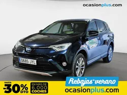 Azul Usado 2017 Toyota RAV4 Hybrid Executive SUV | 17.850 € (Precio justo)