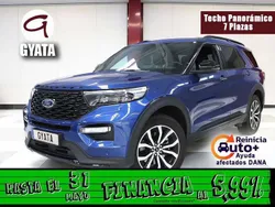 Azul Usado 2021 Ford Explorer ST-Line SUV | 46.990 € (Precio justo)