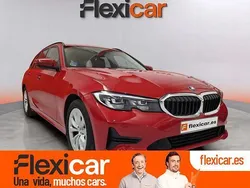 Rojo Usado 2021 BMW 318 Familiar | 24.990 € (Precio justo)