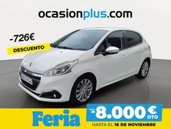 Blanco Usado 2018 Peugeot 208 Style Utilitario | 7990 € (Buen precio)