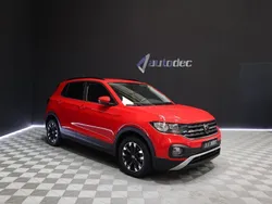 Rojo Usado 2021 VW T-Cross Advance SUV | 18.490 € (Precio justo)