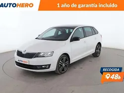 Blanco Usado 2015 Skoda Rapid Style Utilitario | 10.799 € (Precio justo)