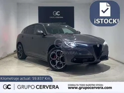 Gris Usado 2021 Alfa Romeo Stelvio Veloce SUV | 31.990 € (Precio justo)