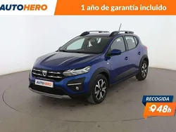Azul Usado 2022 Dacia Sandero Comfort Utilitario | 14.666 € (Precio justo)