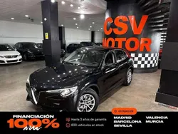 Negro Usado 2018 Alfa Romeo Stelvio Executive SUV | 18.849 € (Precio justo)