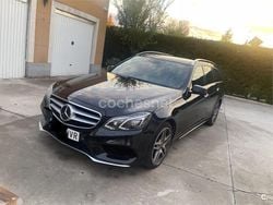 Negro Usado 2013 Mercedes E400 Avantgarde Familiar | 16.600 €