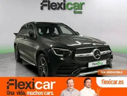 Gris Usado 2021 Mercedes GLC220 SUV | 38.990 € (Buen precio)