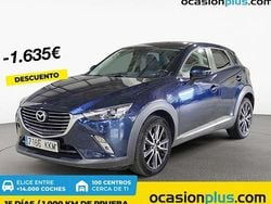 Azul Usado 2018 Mazda CX-3 Luxury SUV | 16.355 € (Un poco caro)