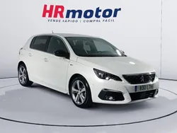 Blanco Usado 2021 Peugeot 308 GT-line Berlina | 12.510 € (Precio justo)