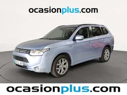 Azul Usado 2015 Mitsubishi Outlander P-HEV Motion SUV | 16.190 € (Precio justo)