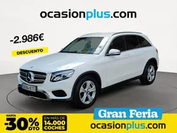 Blanco Usado 2019 Mercedes GLC220 SUV | 32.850 € (Super precio)