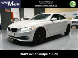Blanco Usado 2017 BMW 420 Coupe | 20.500 € (Buen precio)