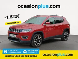 Rojo Usado 2019 Jeep Compass Limited SUV | 17.850 € (Precio justo)