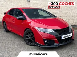 Rojo Usado 2015 Honda Civic Sport Berlina | 14.990 €