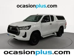 Blanco Usado 2021 Toyota HiLux Recogida | 32.446 € (Precio justo)