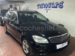 Negro Usado 2010 Mercedes C200 Familiar | 7999 € (Precio justo)