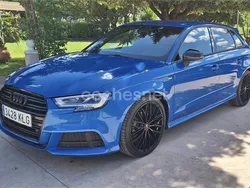 Azul Usado 2018 Audi A3 Sportback S-Line Berlina | 20.000 € (Precio justo)
